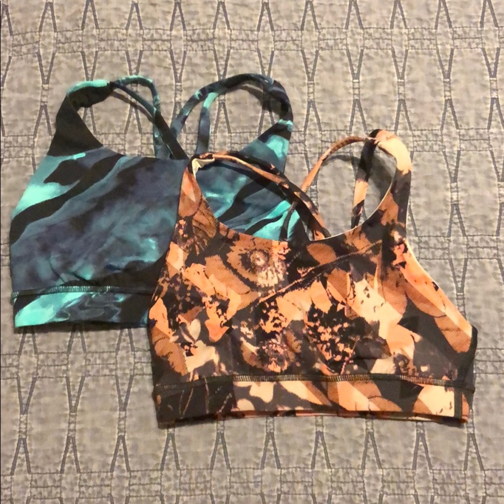 2 Lululemon Energy Bras
